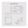 12V Bracket 3RPM JGY370 Turbine Worm DC Reduction electronic starter With Self-Locking Forward And Reverse Speed view 3