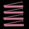 (4pcs) Mahjong Stand and Putter Combination, Acrylic Plastic Material, no Need to Assemble, Matching, a Different Sense of Experience. (Pink+Silver Powder) view 1