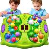 Noltola Whack Mole Game for Kids, Idea Gift for 3-12 Year Old Boys and Girls, Interactive Pounding Toy with 2 Hammers, Lights & Sounds, 3 Game Modes Educational Toy for 3 4 5 6+ Year Old Boys- Green view 1