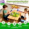 Noltola Whack Mole Game for Kids, Idea Gift for 3-12 Year Old Boys and Girls, Interactive Pounding Toy with 2 Hammers, Lights & Sounds, 3 Game Modes Educational Toy for 3 4 5 6+ Year Old Boys- Green view 2