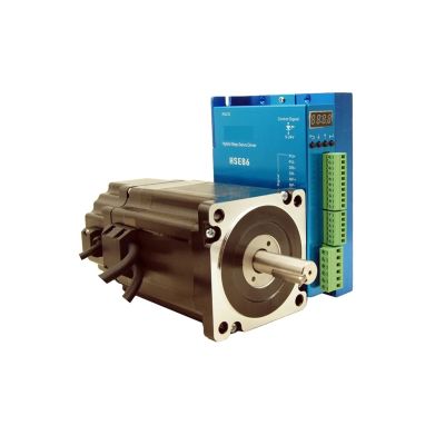 86mm 5Nm Brake Easy servo Motor Shaft Diameter 14mm Plus Driver HSE86 Closed Loop Stepper Motor kit(Boss Diameter 73mm)