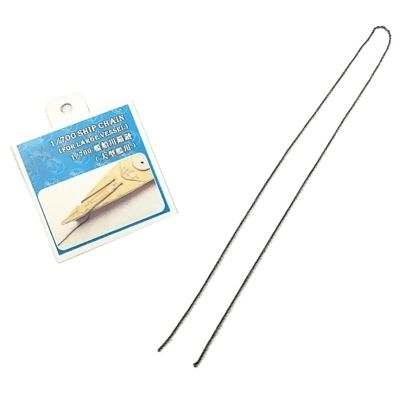 1/700 Scale Universal Black Anchor Chain (30cm) Detailing Accessory for Warship and Ship Model Kits