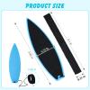 Clofiak 10Pcs Mini Finger Surfboard, Finger Boards, Finger Surf Board Wind Surfing Toys for Car Riding Teens Adult view 2