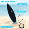 Clofiak 10Pcs Mini Finger Surfboard, Finger Boards, Finger Surf Board Wind Surfing Toys for Car Riding Teens Adult view 3