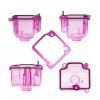 1PCS Motorcycle Transparent Carburetor Float Bowl Oil Cup For Keihin/PWK EVO OKO KOSO 21mm 24mm 26mm 28mm 30mm 32mm 34m CARB(PWK-TMG-Purple) view 1