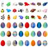 24PCS 3D Printed 3D Printed Animal Figurines with 24 pcs 3D Printed Easter Egg Set,Executive Home Office Decor,Kids & Adults Gifts Christmas Ornament & Stocking Stuffers (48pcs) view 1