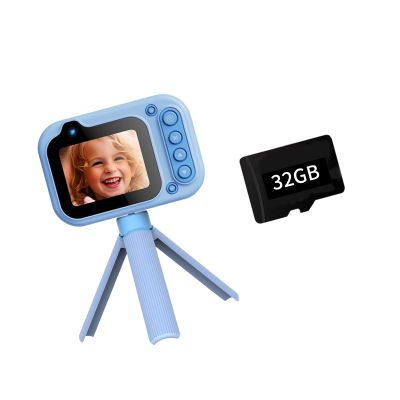 2600W Kids Camera 2K Video 32GB Memory 10x Zooming Underwater 3meter Exploration MP3 Player Camera for Snorkeling Swimming