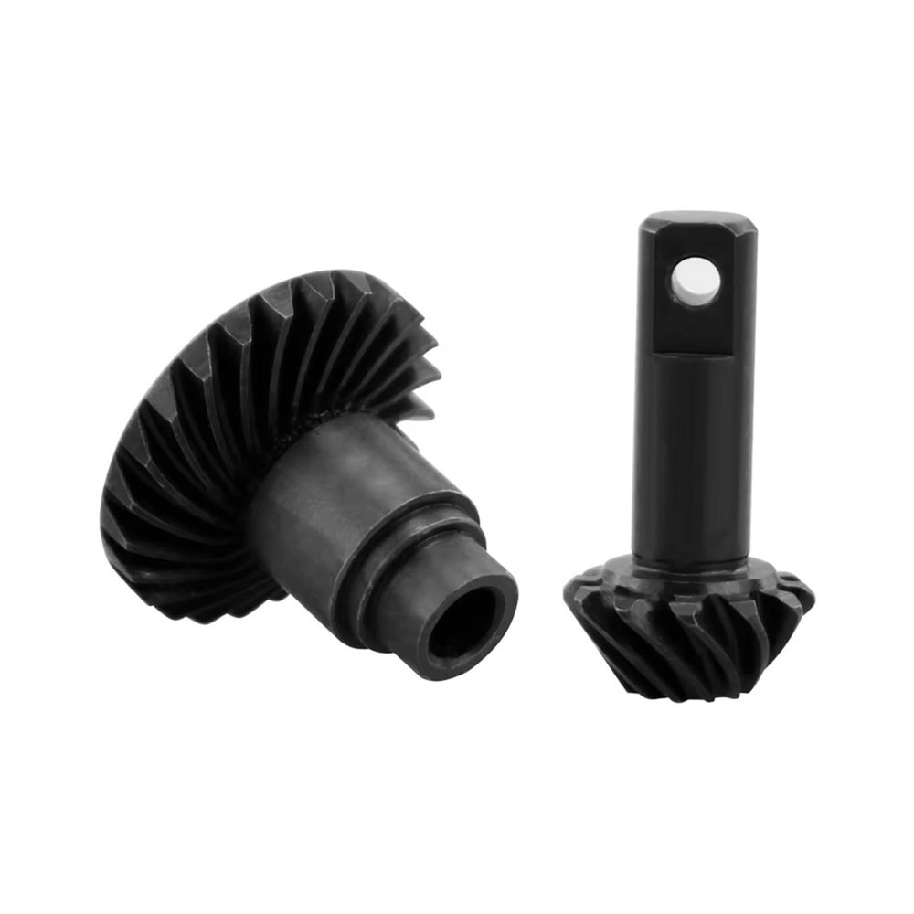 RC Car Parts for Axial TRX4M Upgrade 22T/12T 22/13T 22/10T 24/10T 24T/12T Metal Overdrive Underdrive Helical Gear for 1/18 RC Crawler(12T-22T)
