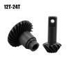 RC Car Parts for Axial TRX4M Upgrade 22T/12T 22/13T 22/10T 24/10T 24T/12T Metal Overdrive Underdrive Helical Gear for 1/18 RC Crawler(12T-22T) view 2