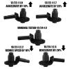 RC Car Parts for Axial TRX4M Upgrade 22T/12T 22/13T 22/10T 24/10T 24T/12T Metal Overdrive Underdrive Helical Gear for 1/18 RC Crawler(12T-22T) view 4