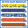 20Pcs Birthday Party Supplies Favors,Slap Wristband Set,Best for Fill Up the Goodie Bags view 2