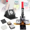 DowPie DIY Fridge Magnet Maker Kit, 2 X 2 Inch, with 1 Press Machine +1 Paper Cutter +100 Sets Consumables,Perfect for Birthdays Holidays Or Thoughtful Surprises 3.2 * 2.1inCardboard view 1