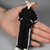 1/12 Scale Sportswear Set Clothing, Long-Sleeved Top & Long Trousers Sportswear Set 6 inches Figure Costume Model view 4