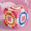 Rotating Magic Bean Cube  2 in 1 Educational Puzzle Featuring Colorful Beads and Smooth Tracks, Compact Durablee Brain Teaser Improving Problem Solving | Stress Relief Toy Offering Engaging view 3