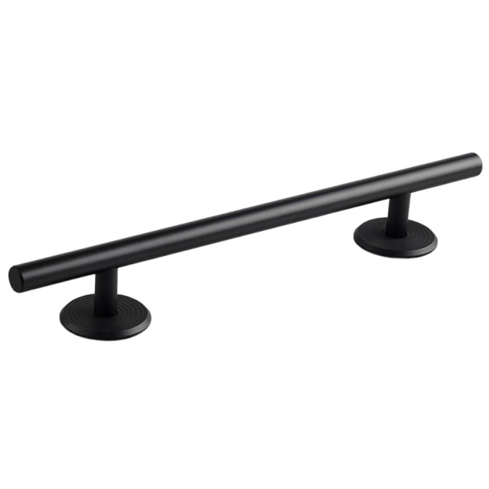 KiBcsLic Fingerboard Round Rail Finger Skateboard Rail Metal Games Finger Board Novelty Professional Prop Obstacle Rod, Black