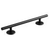 KiBcsLic Fingerboard Round Rail Finger Skateboard Rail Metal Games Finger Board Novelty Professional Prop Obstacle Rod, Black view 2