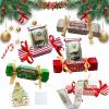 4/8PCS Christmas Surprise Money Pull Pouch, Candy-Inspired Pull-Out Money Pouch with 40/80 Transparent Bags, Funny Surprise Box Money Gift Box - Make The Money Come Out of The Candy (8PCS) view 1