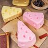 TIM CHESS 2Pcs Cheese Squishies - Slow Rising Squishy Stress Relief Toy, Soft Stress Relief Toy with Slow Rising Effect, Cute Cheese Design for Anxiety Relief and Sensory Play (Yellow & Pink) view 2