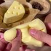 TIM CHESS 2Pcs Cheese Squishies - Slow Rising Squishy Stress Relief Toy, Soft Stress Relief Toy with Slow Rising Effect, Cute Cheese Design for Anxiety Relief and Sensory Play (Yellow & Pink) view 4