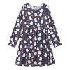 Aflyko Halloween Skater Dress Ghost Moon Cute Girl Casual Wear Relaxed Fit Holiday Costume Festive Lovely Birthday Present, 9-10Y Multicoloured view 1