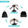 Blackout Tent for Pack and Play,Comfortable Sleep Tent,one Click Automatic Switch Slumber pod for Crib view 3