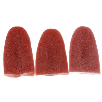 3pcs Realistic Fake Tongue Models Flexible Scary Prank Props for Halloween Fool's Day Party Decorations and Fun Tricks