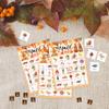 Levitatinyear Fall Bingo Game, Fall Harvest Games with 24 Players, Autumn Holiday Supplies Activities, Thanksgiving Party Favors for Adults Large Group view 3