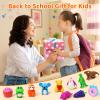 90 Pack Animal Erasers for Kids Bulk Desk Pets Classroom Prizes Treasure Box Toys for Classroom Supplies, 3D Puzzle Mini Erasers Pencil Eraser Back to School Supplies for Kids Party Favors (Random) view 2