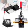 DowPie DIY Fridge Magnet Maker Kit, 2 X 2 Inch, with 1 Press Machine +1 Paper Cutter +100 Sets Consumables,Perfect for Birthdays Holidays Or Thoughtful Surprises 3.2 * 2.1inAcrylic view 1