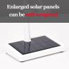 OLONETO DIY Solar Windmill Generator Model  Mini Renewable Energy Display Kit With Rotating Blades, Upgraded Solar Panel Power, Desk Decoration For Hobbyists(Short Rod  Large Panel) view 3