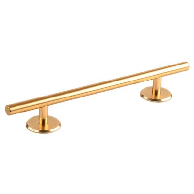 KiBcsLic Fingerboard Round Rail Finger Skateboard Rail Metal Games Finger Board Novelty Professional Prop Obstacle Rod, Gold