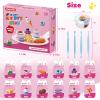 Air Dry Modeling Clay for Kids, 12 Dessert Crafts Model Magic, Clay Kits with Sculpting Tools & Tutorials, Safe & Non-Stick DIY Art Crafts, Toys Gift for Ages 3-12 Boys & Girls view 2