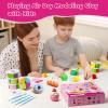 Air Dry Modeling Clay for Kids, 12 Dessert Crafts Model Magic, Clay Kits with Sculpting Tools & Tutorials, Safe & Non-Stick DIY Art Crafts, Toys Gift for Ages 3-12 Boys & Girls view 3