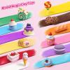 Air Dry Modeling Clay for Kids, 12 Dessert Crafts Model Magic, Clay Kits with Sculpting Tools & Tutorials, Safe & Non-Stick DIY Art Crafts, Toys Gift for Ages 3-12 Boys & Girls view 4