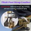 QHZYMX Pole Climbing Spikes Lineman Climbing Equipment, Professional Pole Climb Spikes with Adjustable Shoe Strap for Utility/Electric Power Systems, Thickness 20mm Climbs Foot Buckle(25cm/9.8") view 3