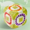 Rotating Magic Bean Cube  2 in 1 Educational Puzzle Featuring Colorful Beads and Smooth Tracks, Compact Durablee Brain Teaser Improving Problem Solving | Stress Relief Toy Offering Engaging view 3