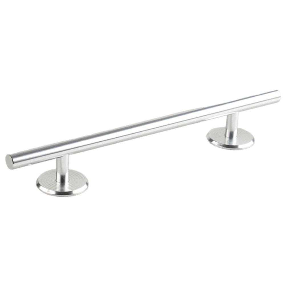 FytStycale Fingerboard Round Rail Obstacle Rod Gift Prop Parks Stainless Steel Novelty, Silver