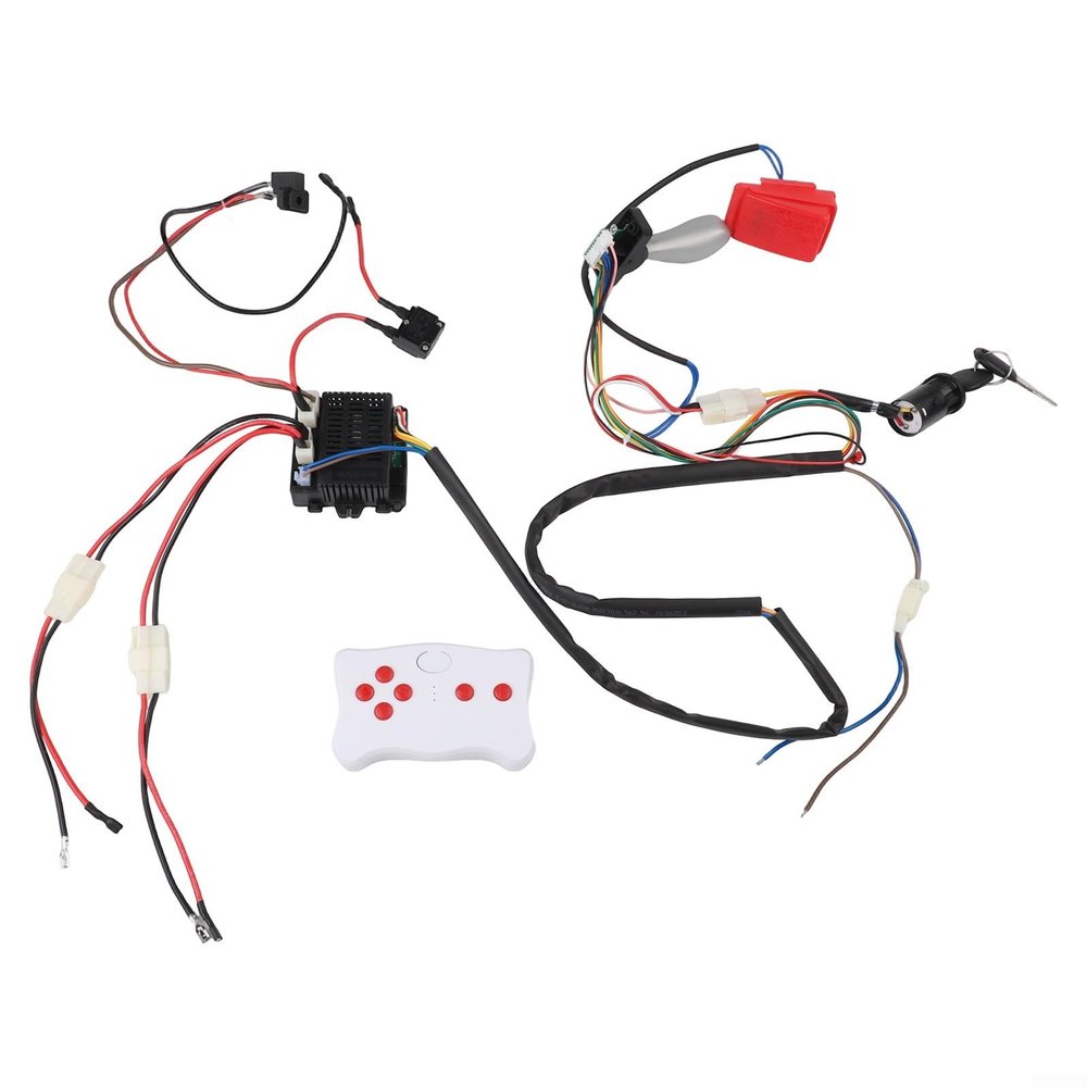 DIY Wire Switch Receiver RC Kit Modified Of Kids Electric Car(RX23 12V B)