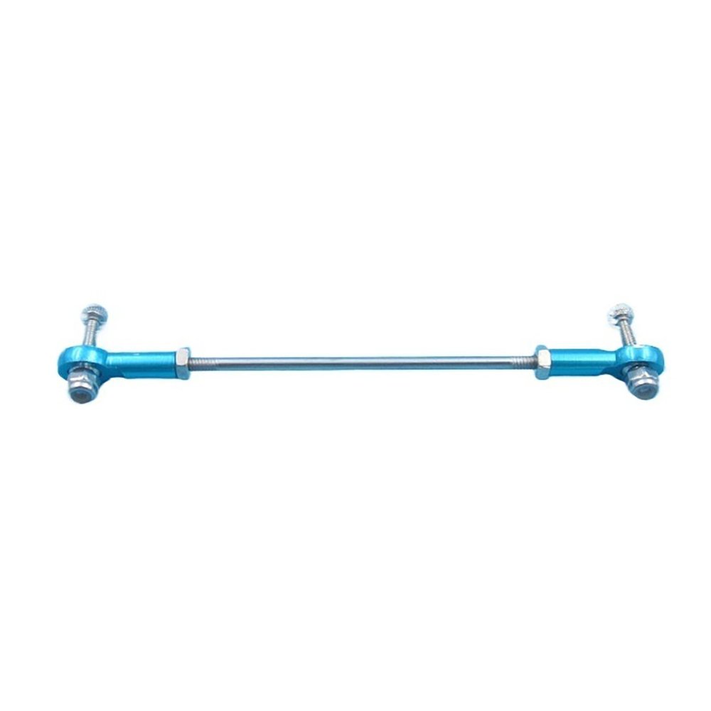 RC Model M2 Ball Head Linkage Rod Assembly Metal Steering Link Rod DIY Ball Joint Connector for RC Car Boat Aircraft(Type B,25mm)