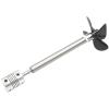 RC Boat Shaft Assembly 60mm 4-Blade Fully Submerged Propeller 5mm Shaft System with Motor Coupler for Trawler Fishing Bait Boats(4mm,30CM/24CM) view 1