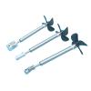 RC Boat Shaft Assembly 60mm 4-Blade Fully Submerged Propeller 5mm Shaft System with Motor Coupler for Trawler Fishing Bait Boats(4mm,30CM/24CM) view 3