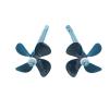 RC Boat Shaft Assembly 60mm 4-Blade Fully Submerged Propeller 5mm Shaft System with Motor Coupler for Trawler Fishing Bait Boats(4mm,30CM/24CM) view 4