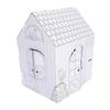 Andersons My Name, My Playhouse! Barn  Personalized Lifesize Cardboard Farmhouse for Kids Ages 3+, Color-in Activity, Birthday Gift Fun, Classroom Craft, Holiday Surprise, Easy Assembly view 1