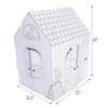 Andersons My Name, My Playhouse! Barn  Personalized Lifesize Cardboard Farmhouse for Kids Ages 3+, Color-in Activity, Birthday Gift Fun, Classroom Craft, Holiday Surprise, Easy Assembly view 2