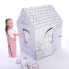 Andersons My Name, My Playhouse! Barn  Personalized Lifesize Cardboard Farmhouse for Kids Ages 3+, Color-in Activity, Birthday Gift Fun, Classroom Craft, Holiday Surprise, Easy Assembly view 3