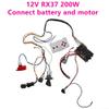DIY Wire Switch Receiver RC Kit Modified Of Kids Electric Car(RX37 12V A) view 2