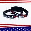 Flvkev Shooting Of Charlie Kirk Bracelet Turning Point Usa Flag Merch Bracelets (turning point black-30pcs) view 4