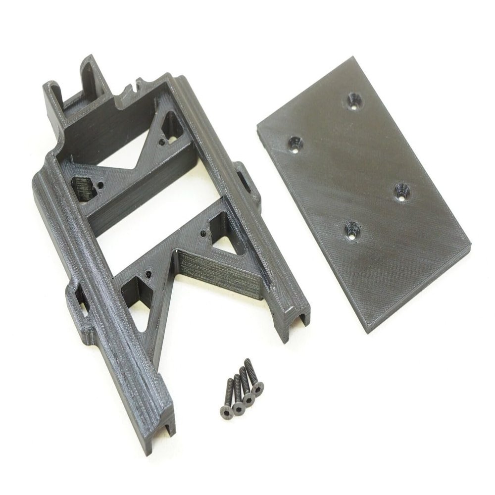 3DEXL Heavy Duty XL ESC Mount for Hobbywing MAX5 V3, G2, for X-Maxx 6s & 8s, Color: Black
