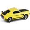 1969 302 Bright Yellow with Black Hood and Stripes Barrett-Jackson Series 15 1/64 Diecast Model Car by Greenlight 37320B view 4