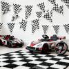 48Pcs Race Cars Checkered Flag, Black And White Checkered Flag Banner Race Car Birthday Party Supplies,98ft Racing Flags Checkered Pennant Banner Triangle String Waterproof Flags For Party, Birthday Decoration 100FT view 4